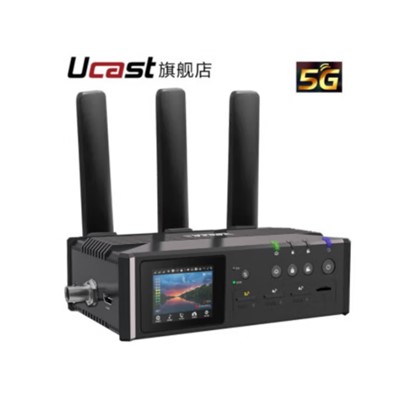 UCAST Ucast Q8S  通用無(wú)線(xiàn)電通信設(shè)備 5G多網(wǎng)聚合直播編碼器 HDMI SDI高清視頻微贊微信多平臺(tái)推流設(shè)備